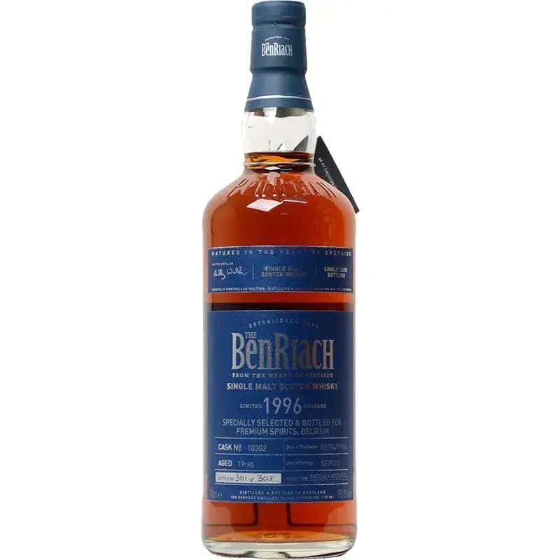 BenRiach 19 Years Old 1996 Single Cask Bottling Cask Nr.10302