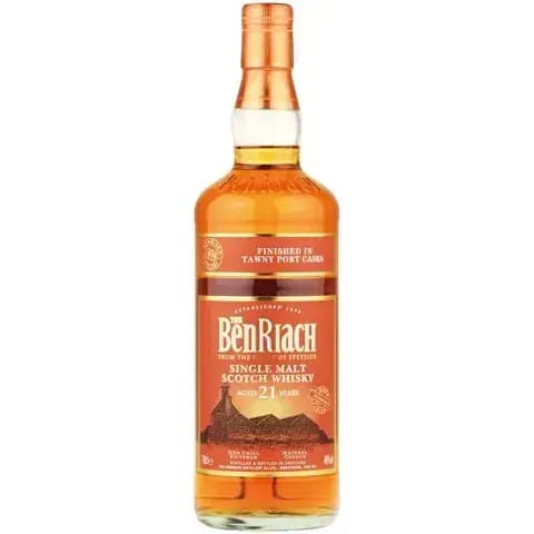 BenRiach 21 Years Old Tawny Port Finish Wood Finish Series
