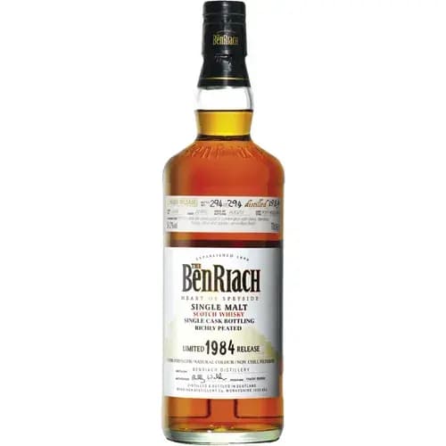 BenRiach 22 Years Old 1984 Peated Single Cask Bottling - Batch 4 Cask Nr.4049