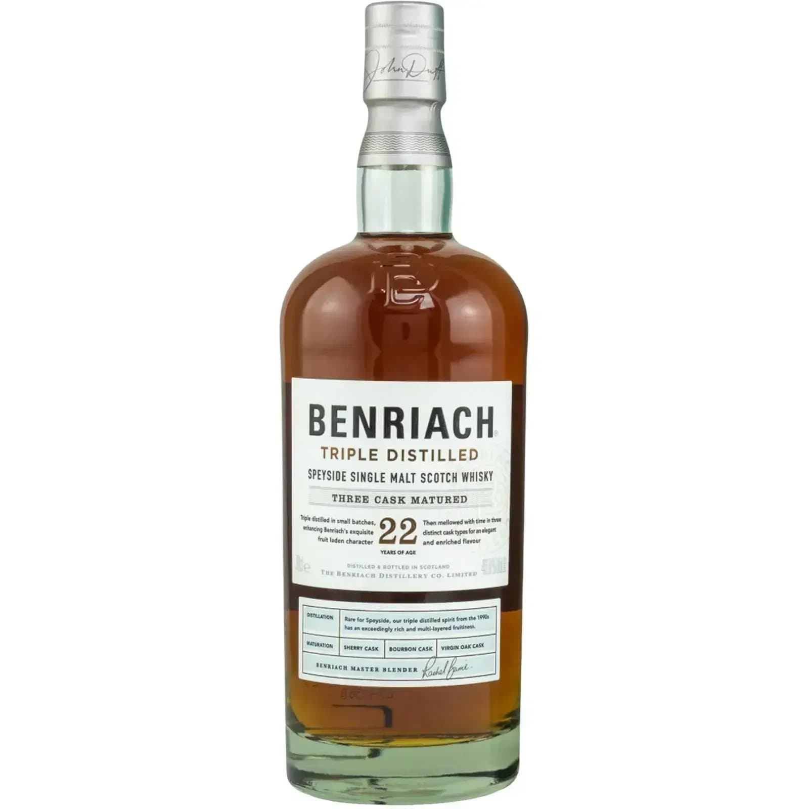 BenRiach 22 Years Old Triple Distilled