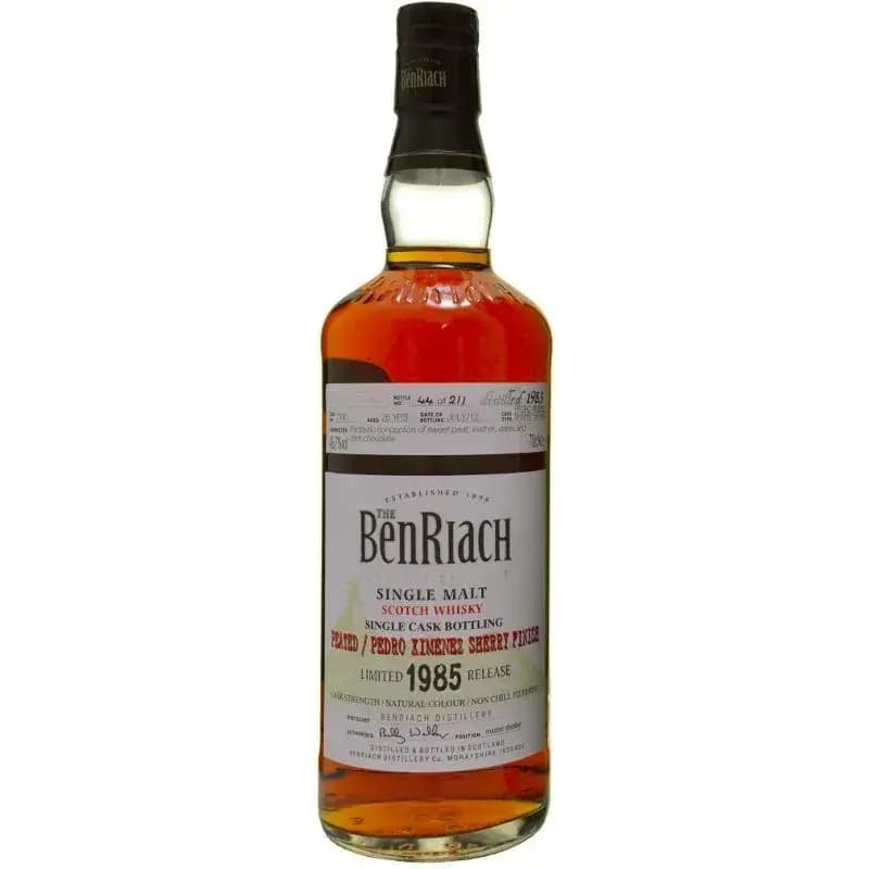 BenRiach 26 Years Old 1985 Peated Single Cask Bottling - Batch 9 Cask Nr.7190