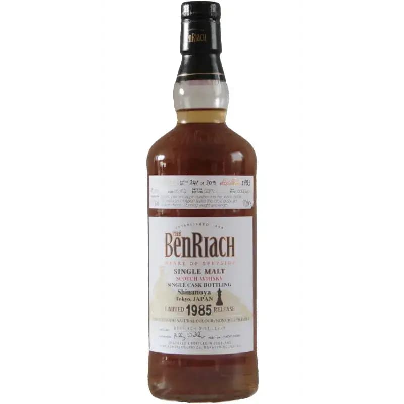 BenRiach 26 Years Old 1985 Single Cask Bottling Cask Nr.2000