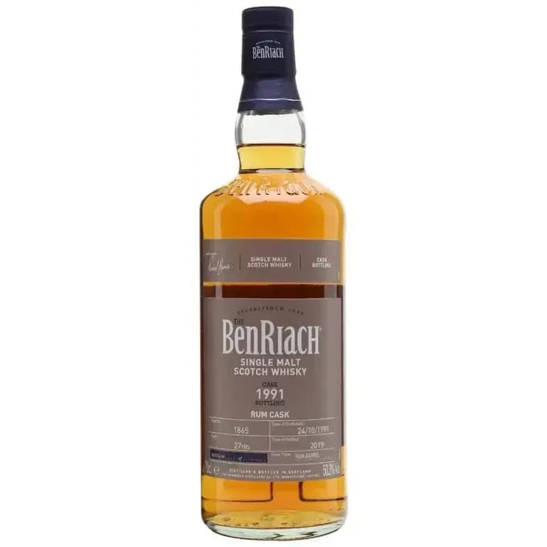 BenRiach 27 Years Old 1991 Single Cask Bottling - Batch 16 Cask Nr.1865