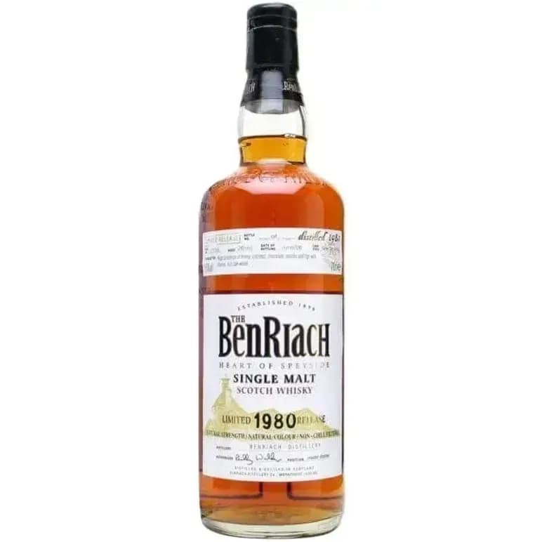 BenRiach 28 Years Old 1980 For Sun Favorite Cask Nr.4999