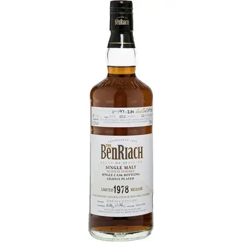 BenRiach 29 Years Old 1978 Peated Single Cask Bottling - Batch 4 Cask Nr.4413