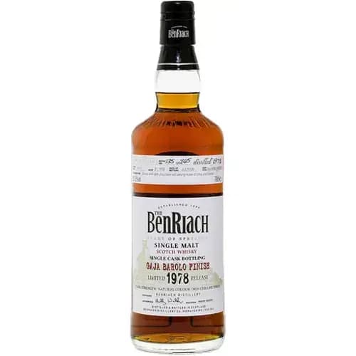 BenRiach 31 Years Old 1978 Single Cask Bottling - Batch 6 Cask Nr.4414