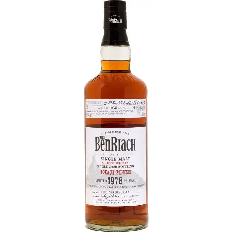 BenRiach 32 Years Old 1978 Single Cask Bottling - Batch 7 Cask Nr.4417