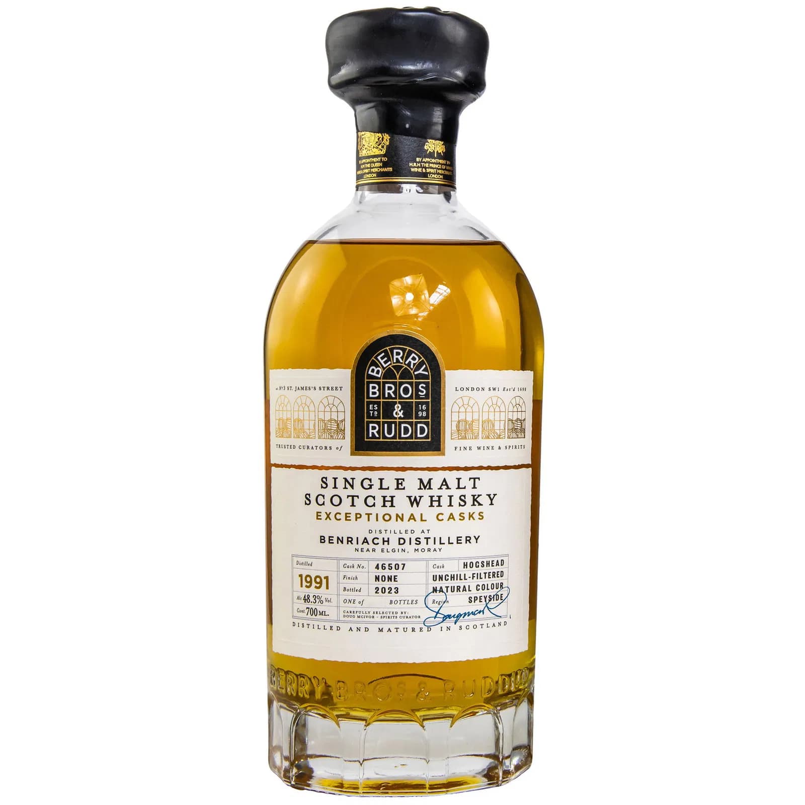 Benriach 32 Years Old 1991 Berry Bros & Rudd 46507