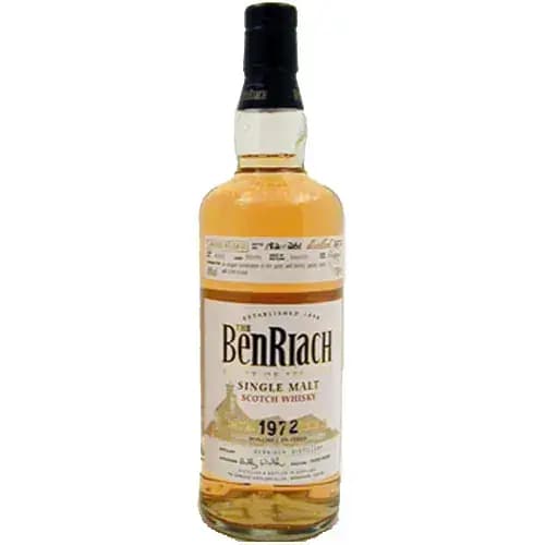 BenRiach 33 Years Old 1972 Single Cask Bottling - Batch 2 Cask Nr.4043