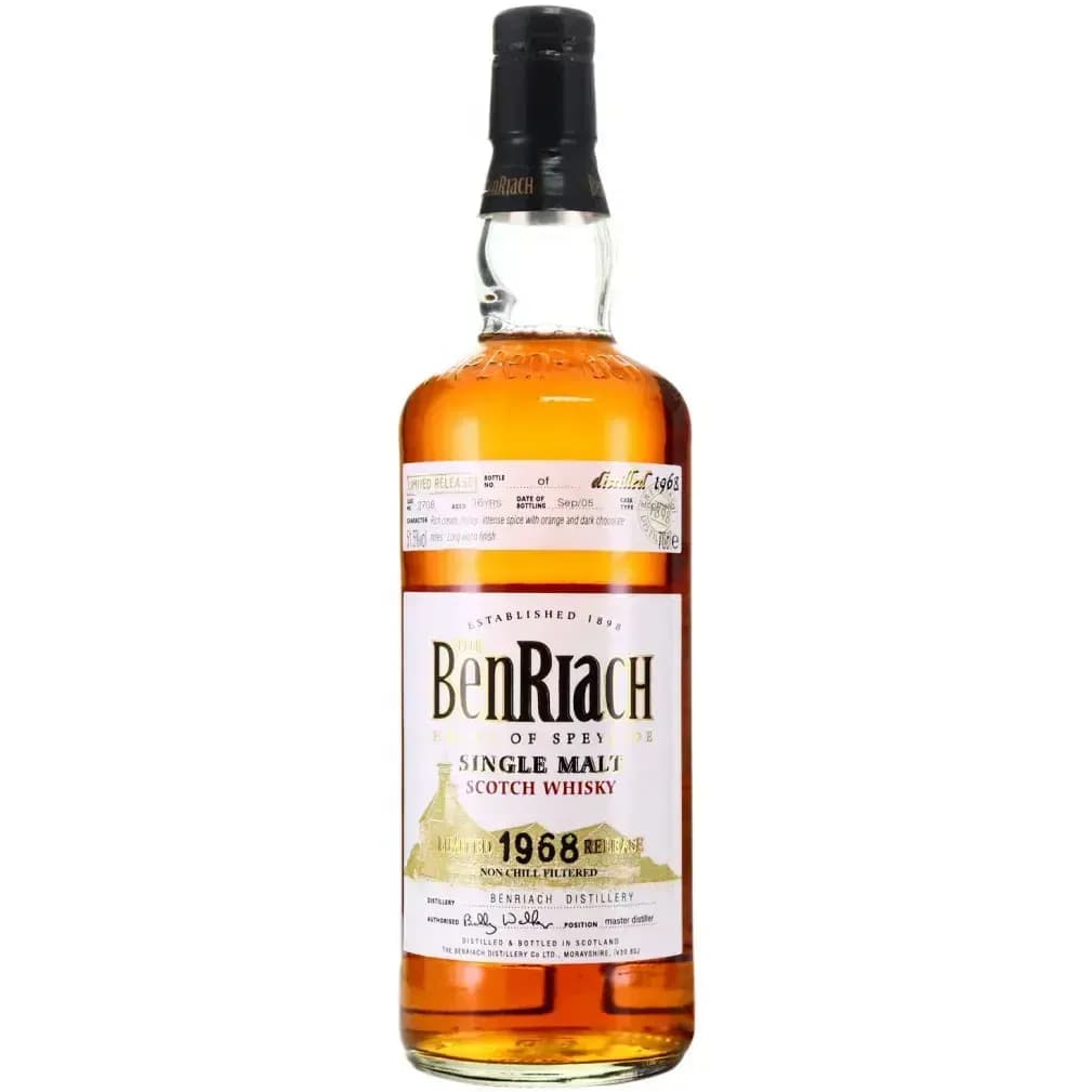 BenRiach 36 Years Old 1968 For Sun Favorite Cask Nr.2710