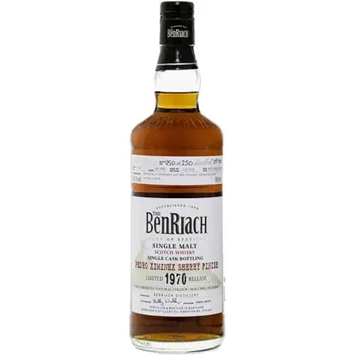 BenRiach 38 Years Old 1970 Single Cask Bottling - Batch 6 Cask Nr.1035