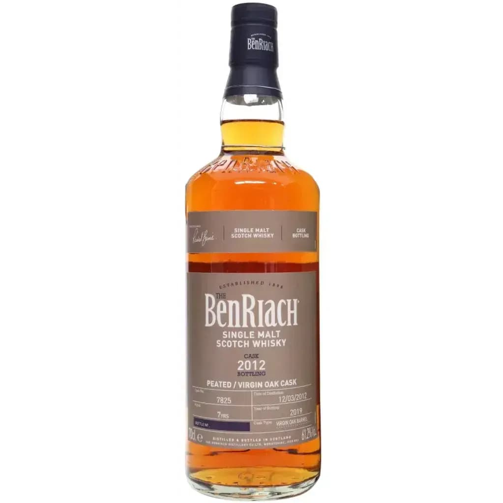 BenRiach 7 Years Old 2012 Single Cask Bottling - Batch 16 Cask Nr.7825