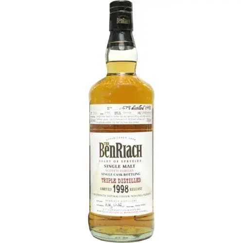 BenRiach 9 Years Old 1998 Single Cask Bottling Cask Nr.78622