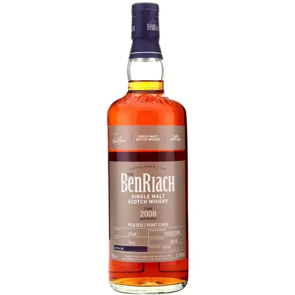 BenRiach 9 Years Old 2008 Cask Bottling Cask Nr.2048