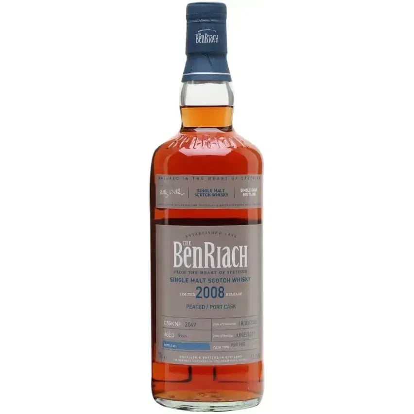 BenRiach 9 Years Old 2008 Cask Bottling Cask Nr.2047