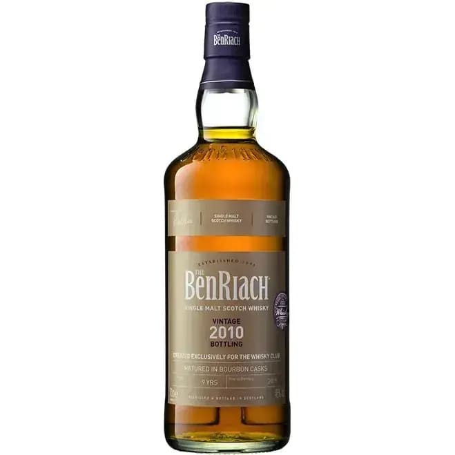 BenRiach 9 Years Old 2010 Vintage Bottling