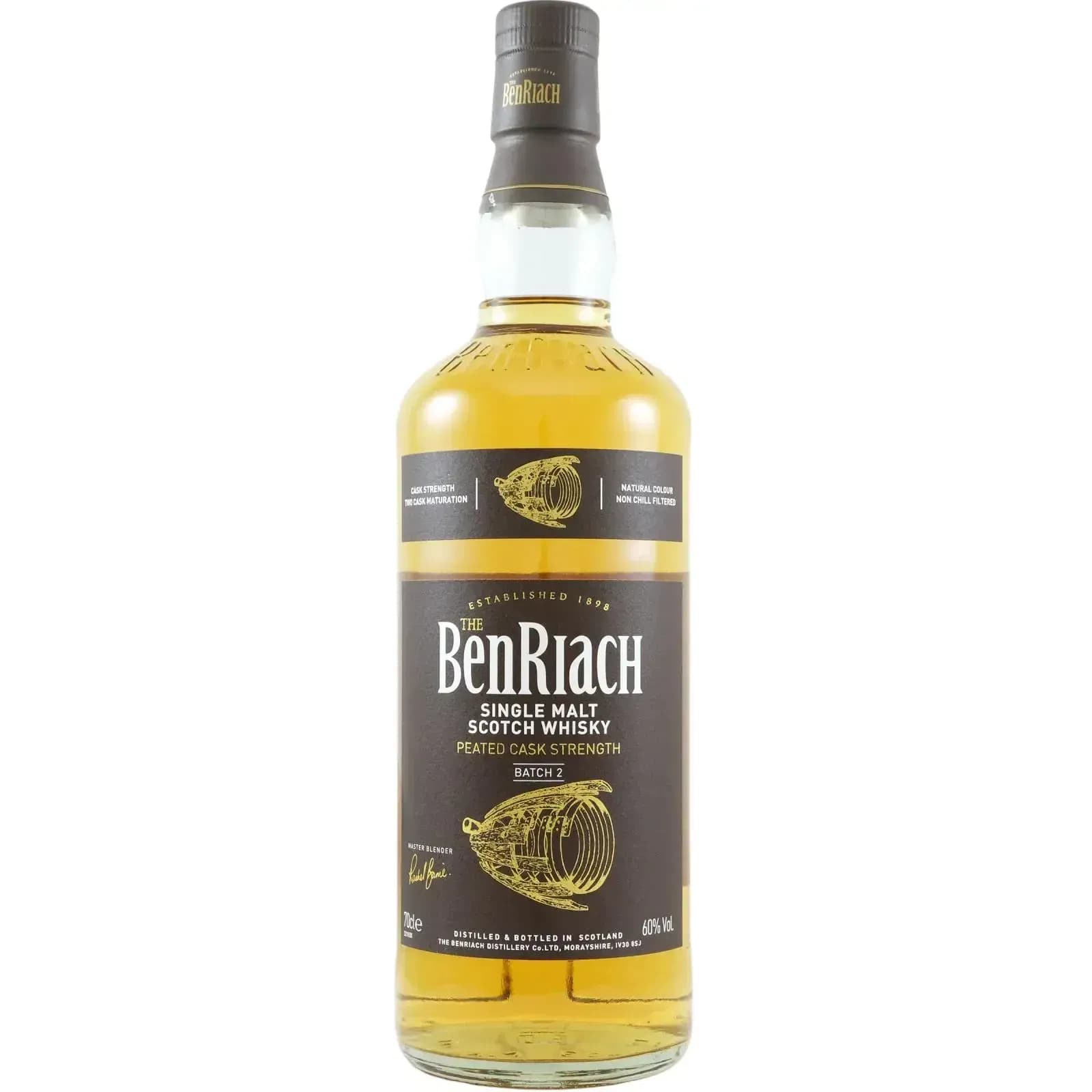 BenRiach Peated Cask Strength Batch 2