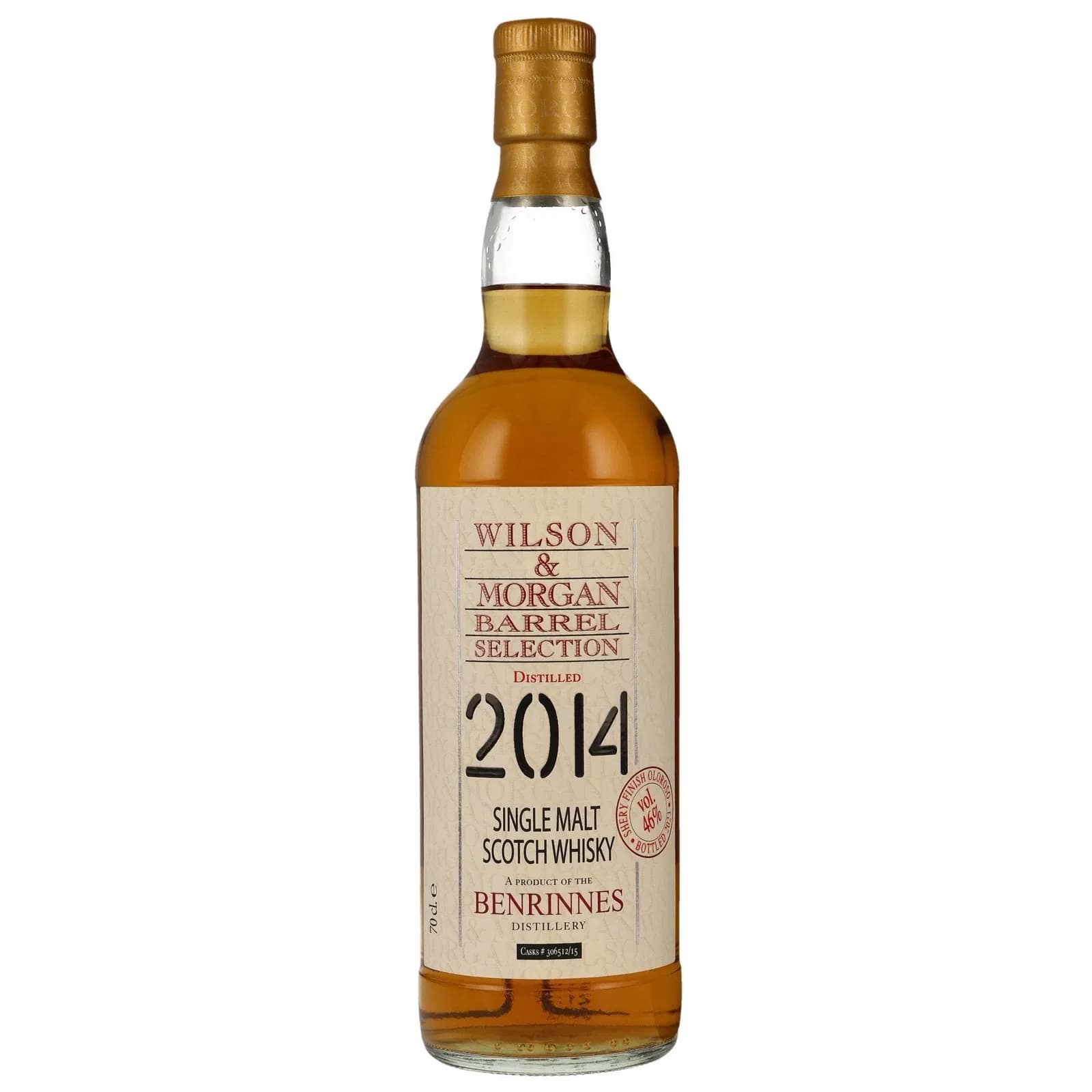 Benrinnes 2014 Barrel Selection Wilson & Morgan