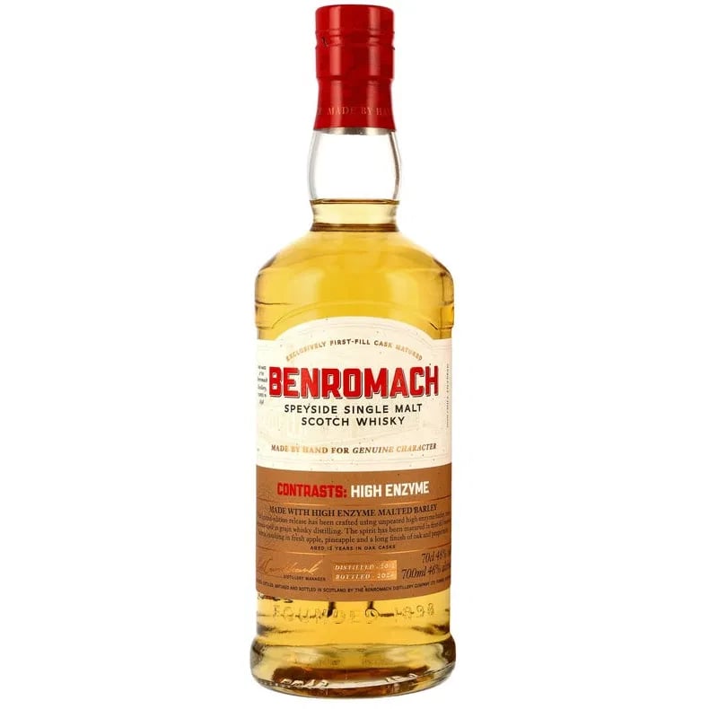 Benromach 12 Years Old Contrasts High Enzyme