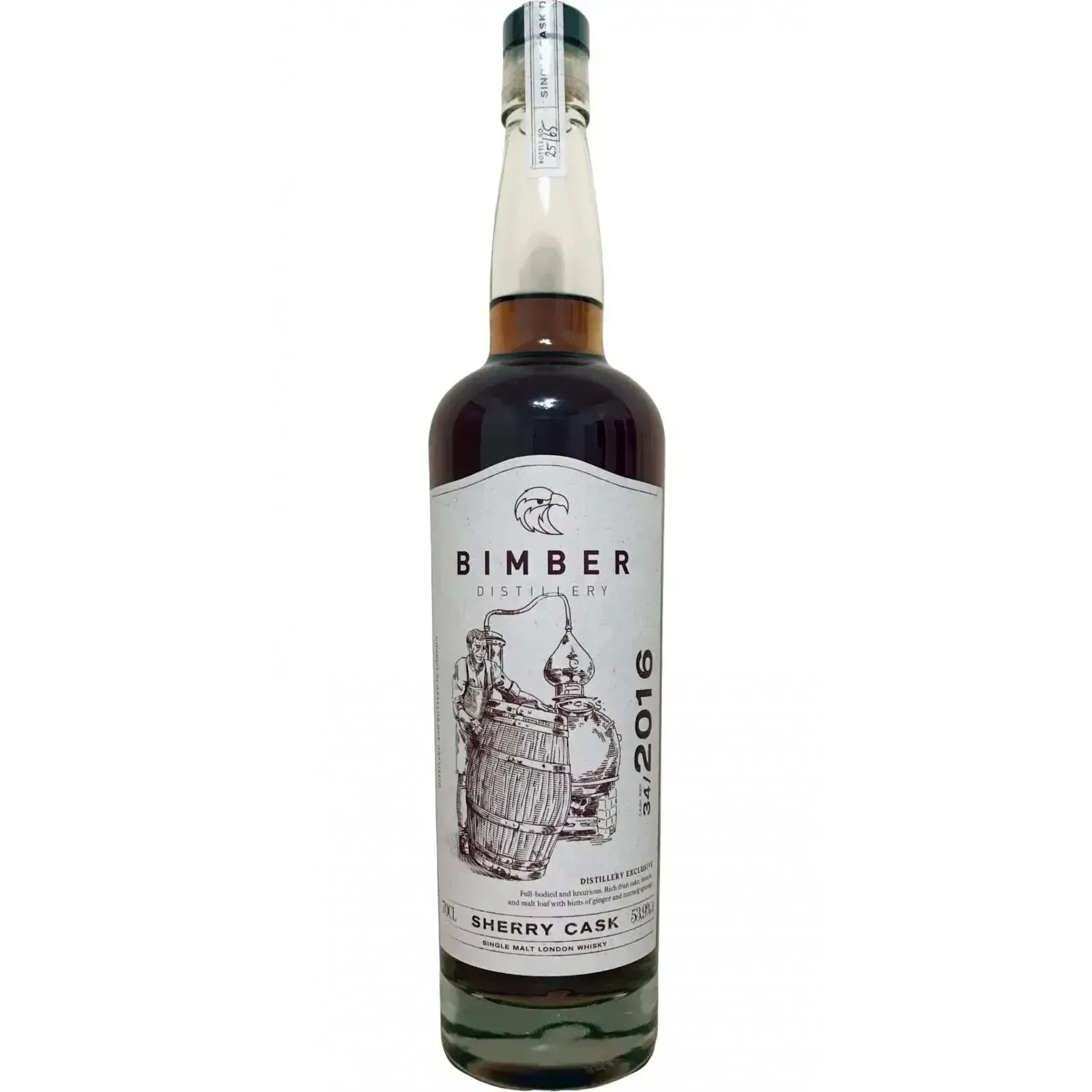 Bimber 2016 Distillery Exclusive Cask Nr.34