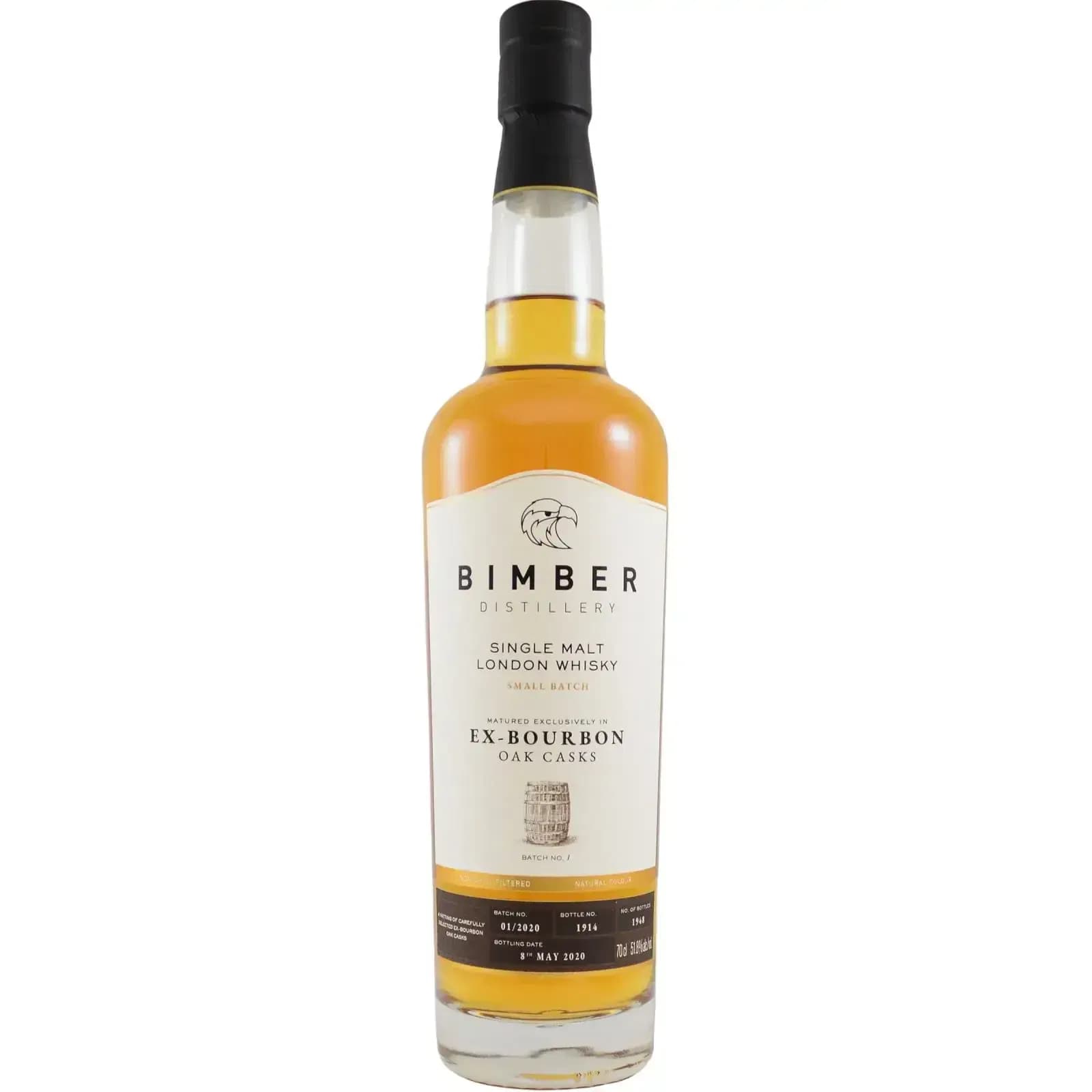 Bimber 2016 Ex Bourbon Small Batch 01/2020