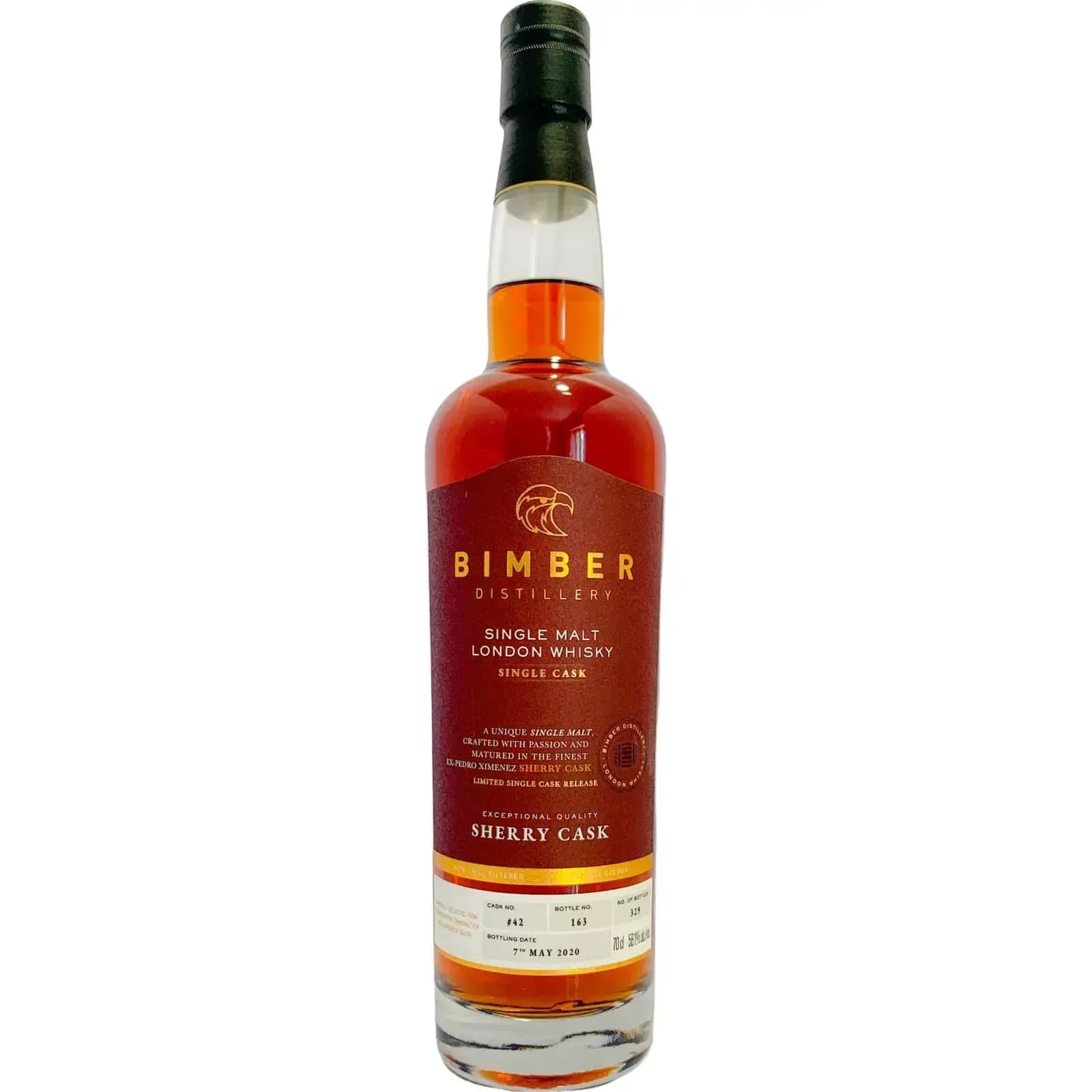 Bimber 2016 Sherry Cask Single Cask Nr.42