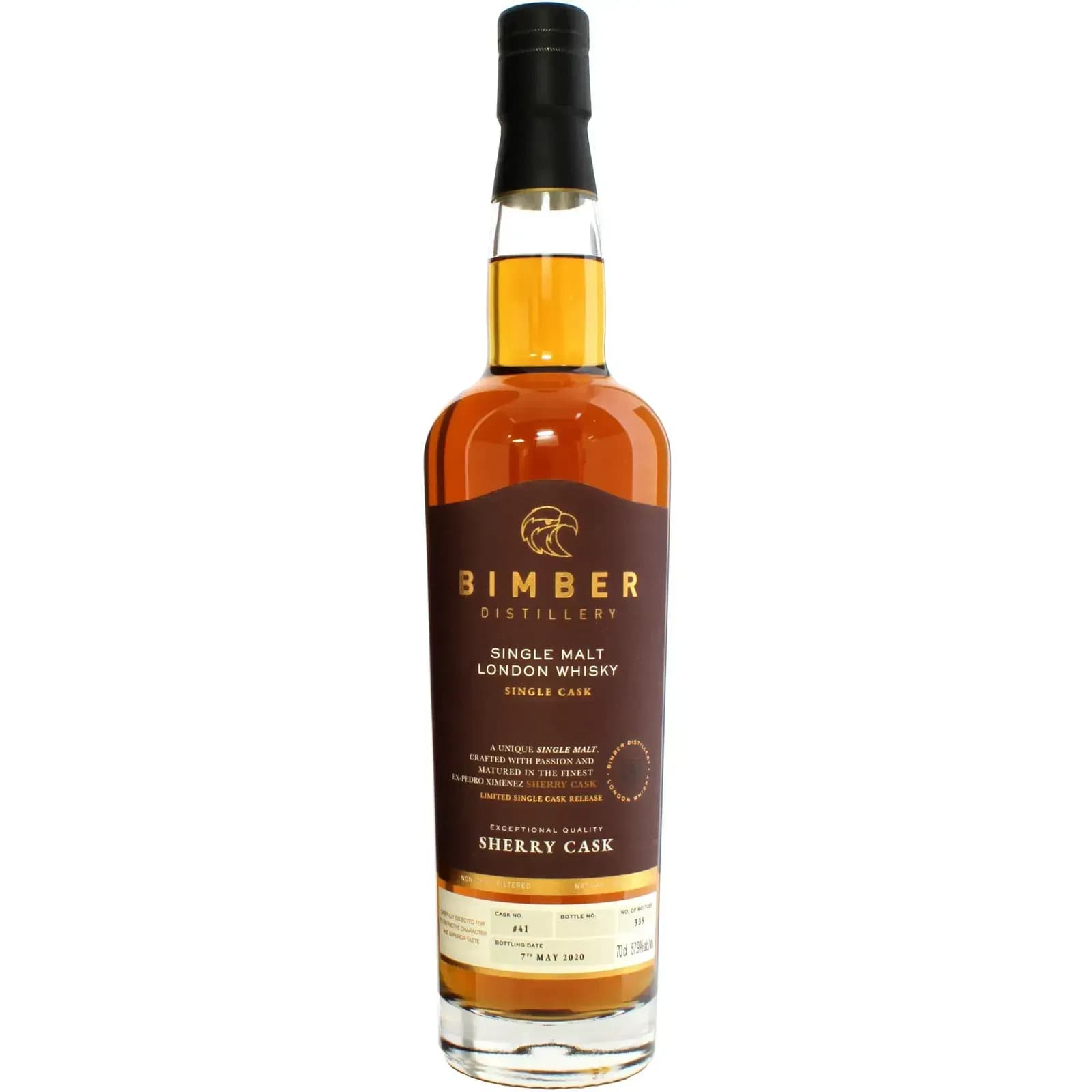 Bimber 2016 Sherry Cask Single Cask Nr.41
