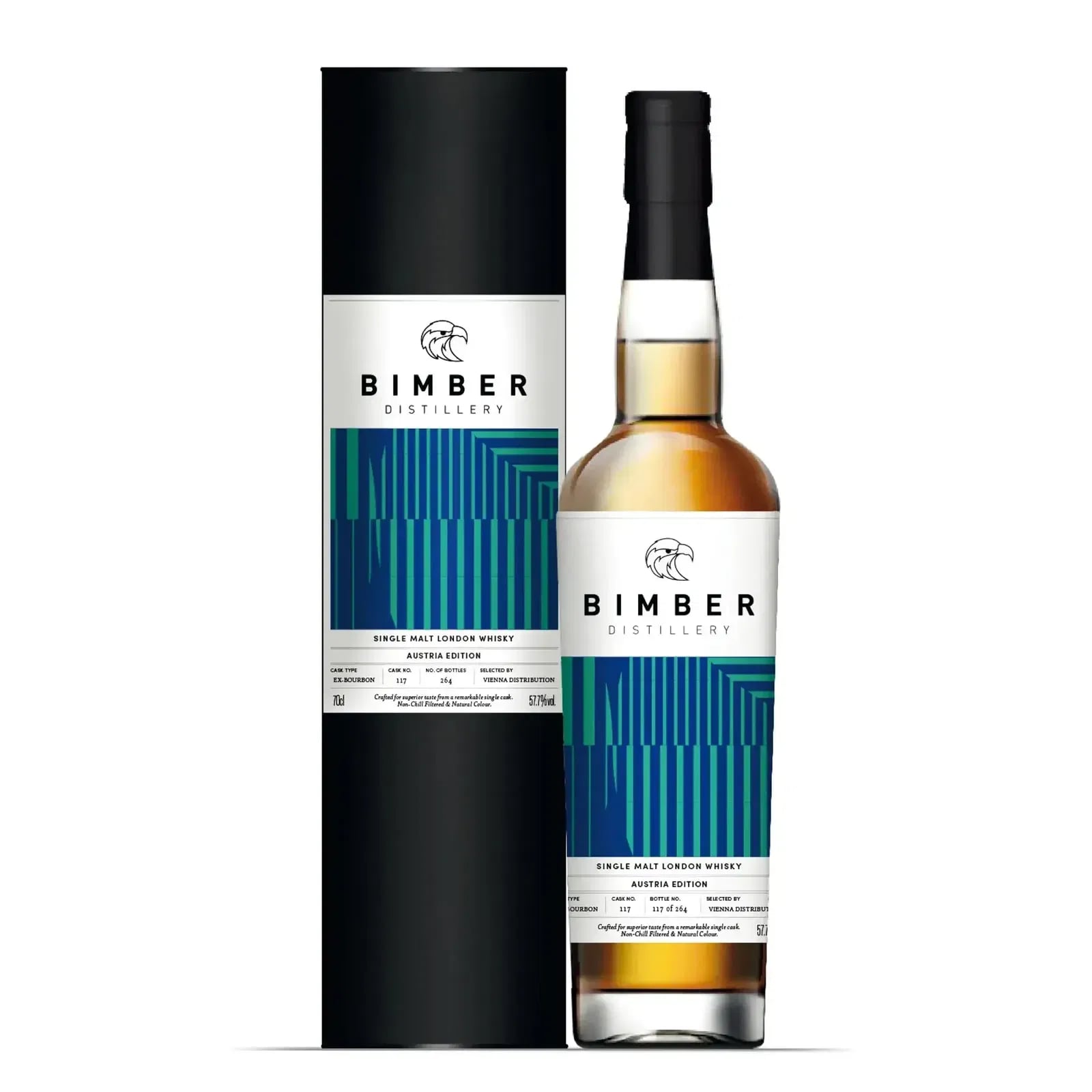 Bimber Single Malt London Whisky Austria Edition Cask Nr.182