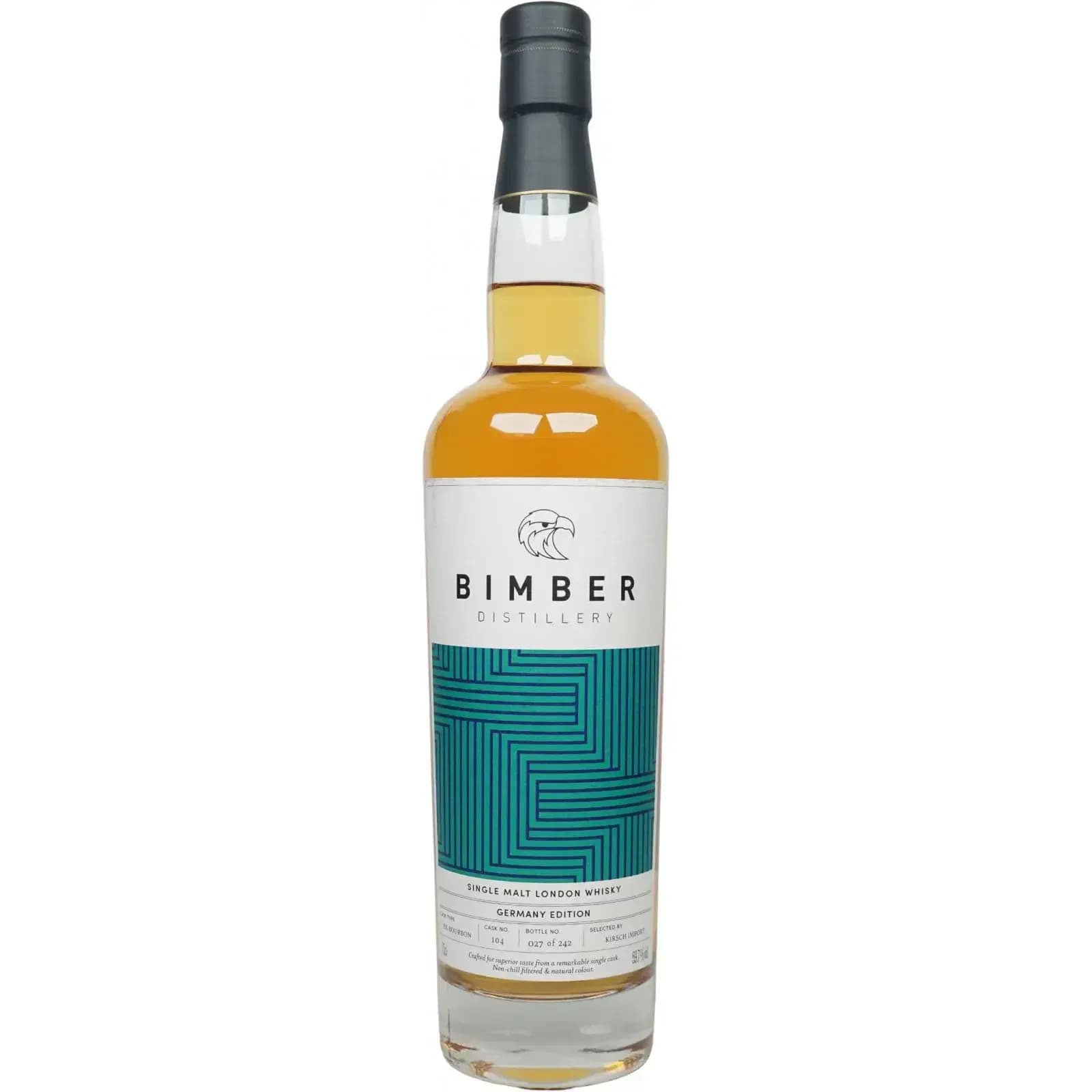 Bimber Single Malt London Whisky Germany Edition Cask Nr.104