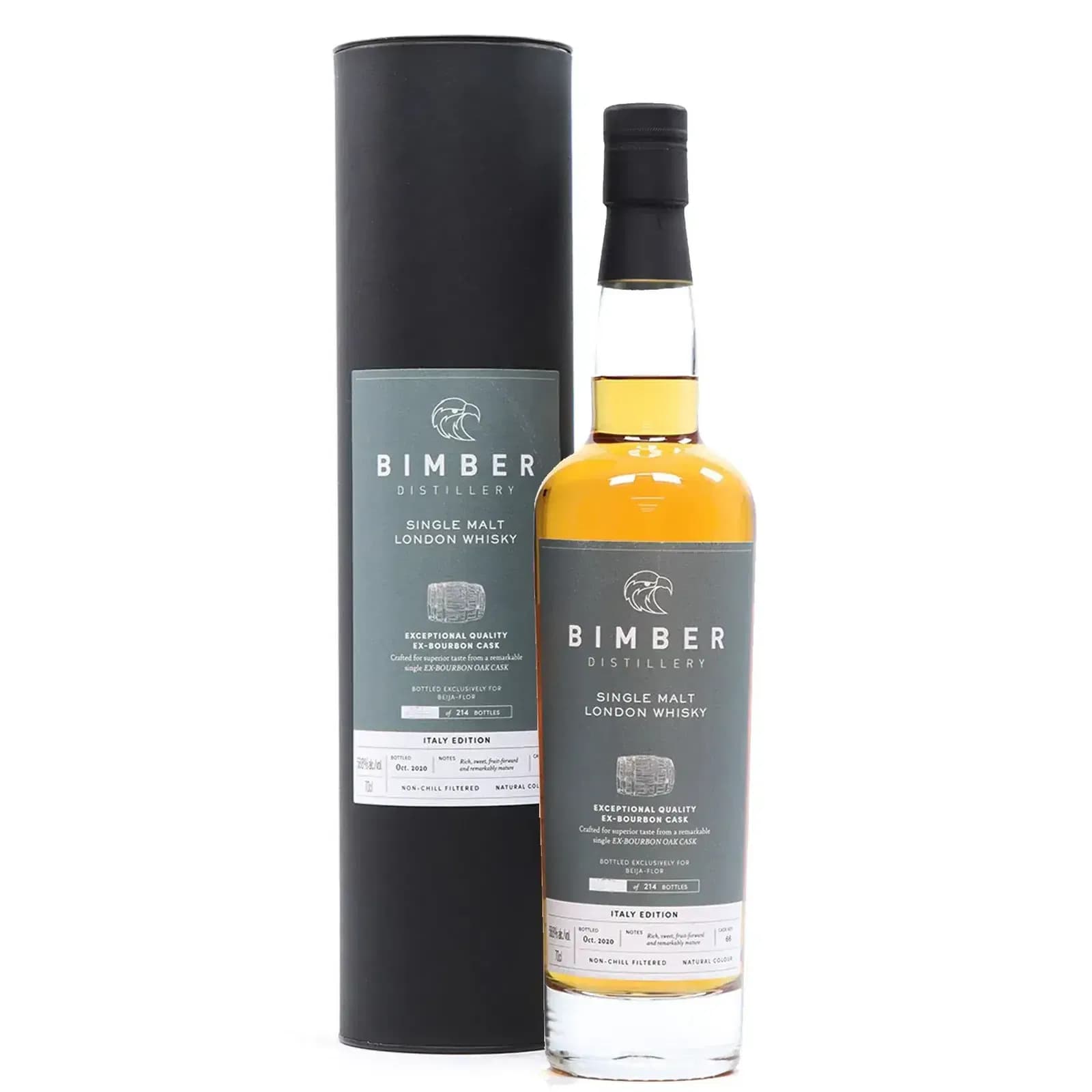 Bimber Single Malt London Whisky Italy Edition Cask Nr.66