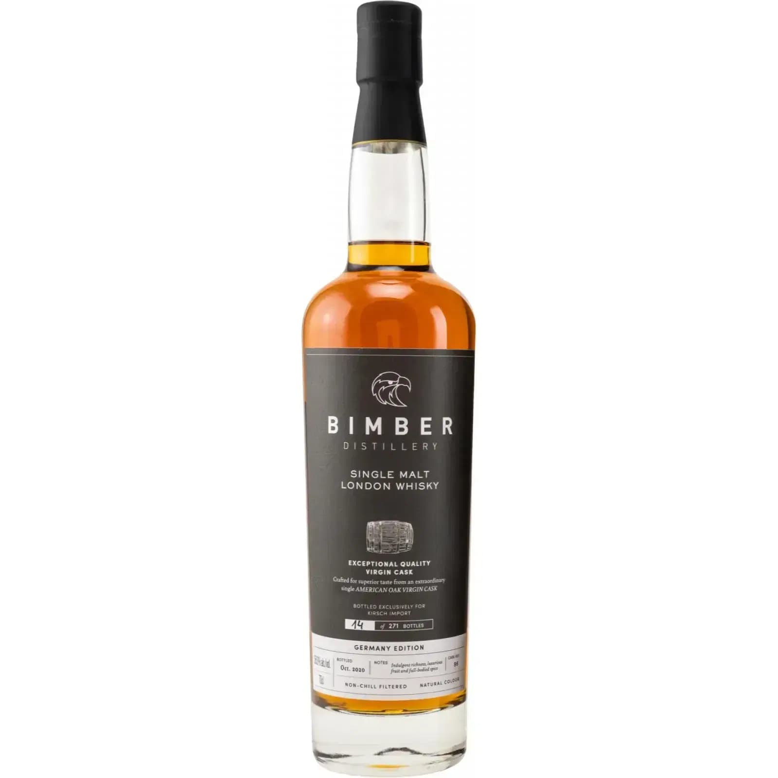Bimber Single Malt London Whisky Single Cask Nr.96