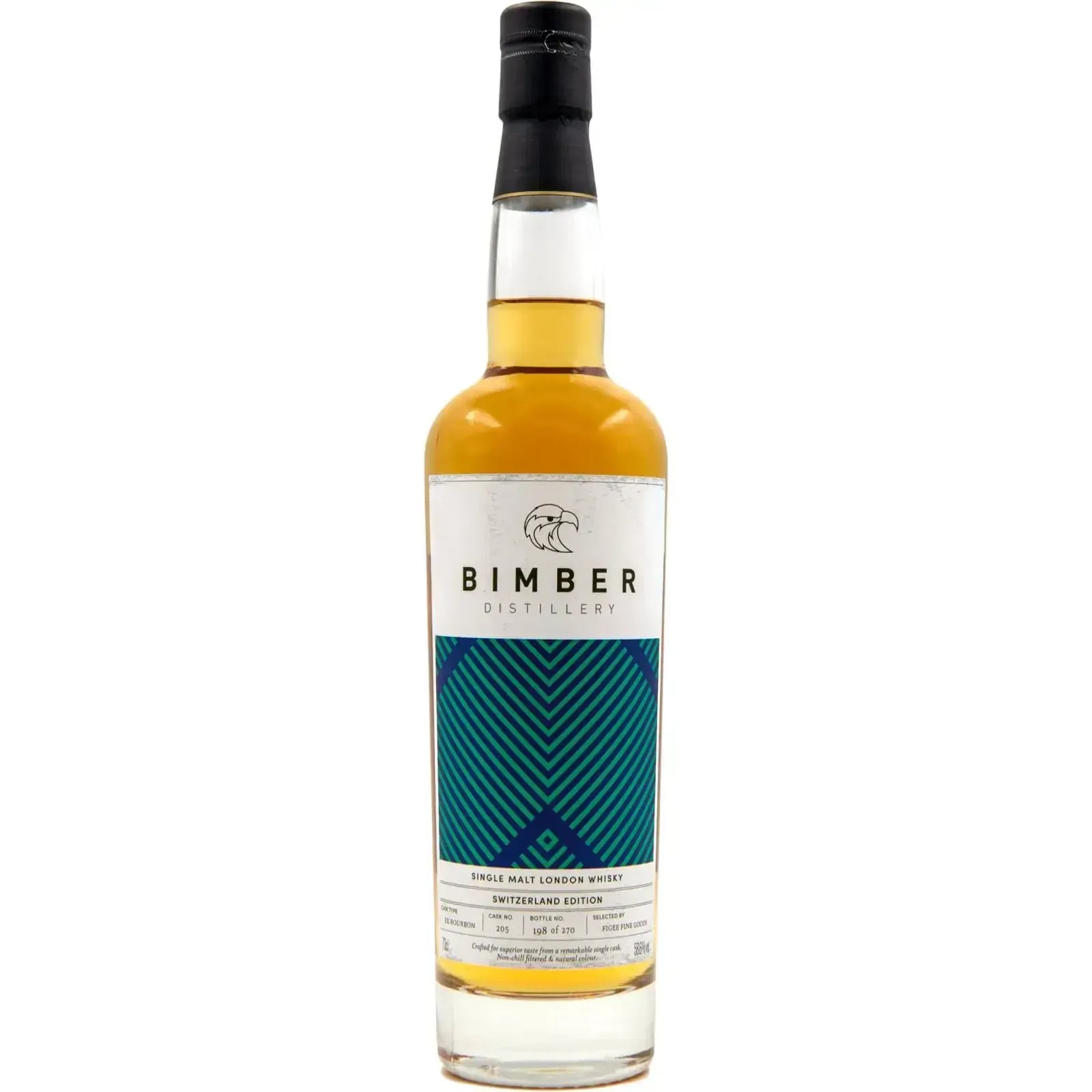Bimber Single Malt London Whisky Switzerland Edition Cask Nr.205