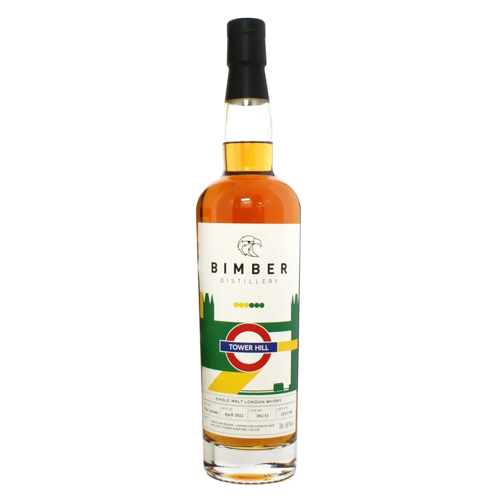 Bimber Tower Hill The Spirit Of The Underground Cask Nr.302/13