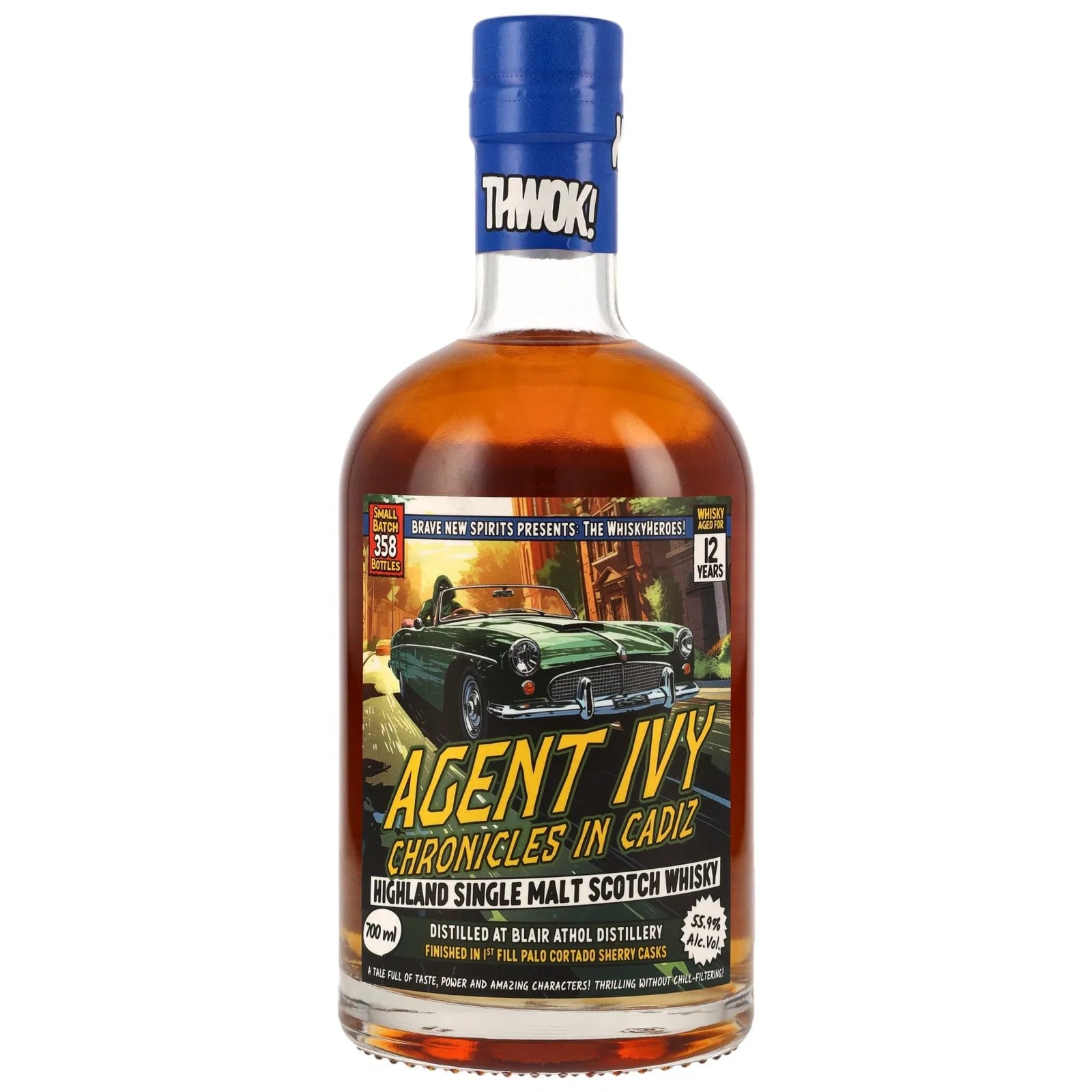 Blair Athol 12 Years Old The WhiskyHeroes Agent Ivy Chronicles in Cadiz Brave New Spirits