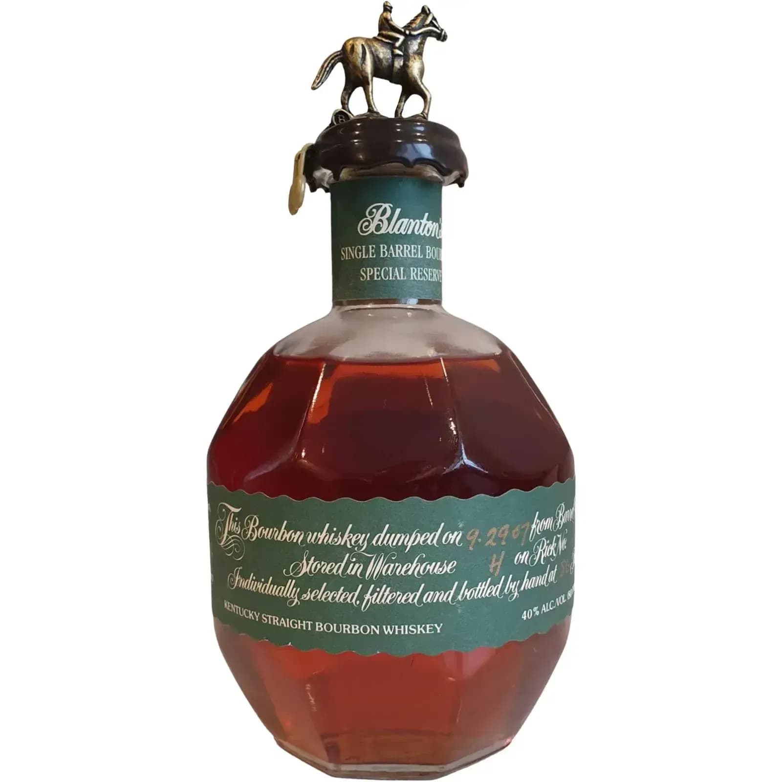 Blantons 8 Years Old Single Barrel Bourbon Special Reserve Cask Nr.333