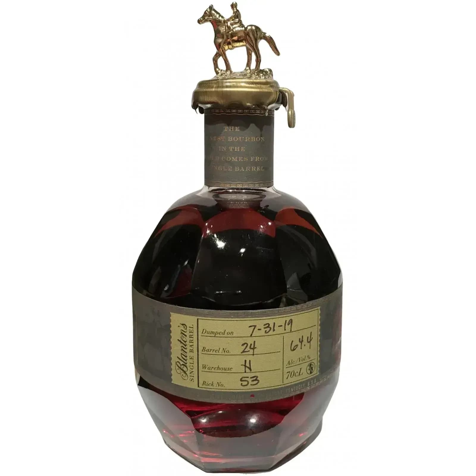 Blantons Single Barrel Bourbon La Maison Du Whisky Cask Nr.24