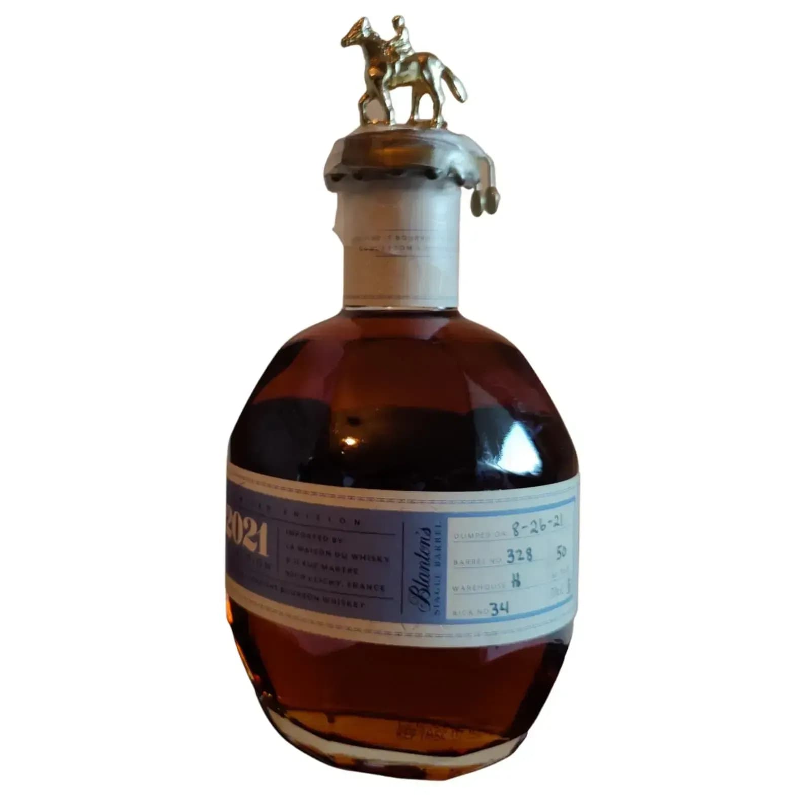 Blantons Single Barrel France Conquête Cask Nr.328