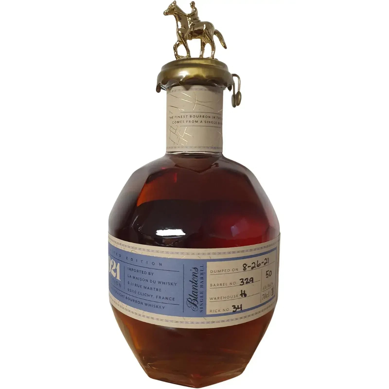 Blantons Single Barrel France Conquête Cask Nr.329