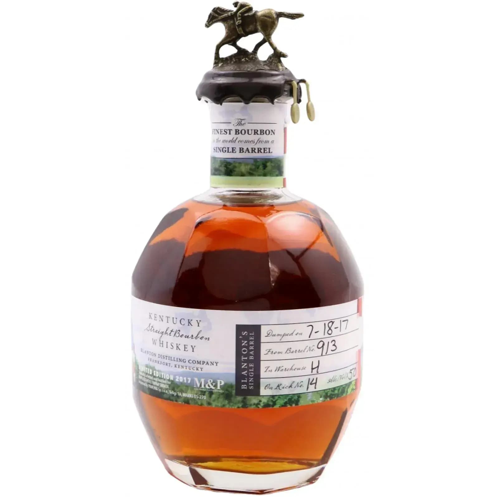 Blantons Single Barrel Limited Edition Cask Nr.913