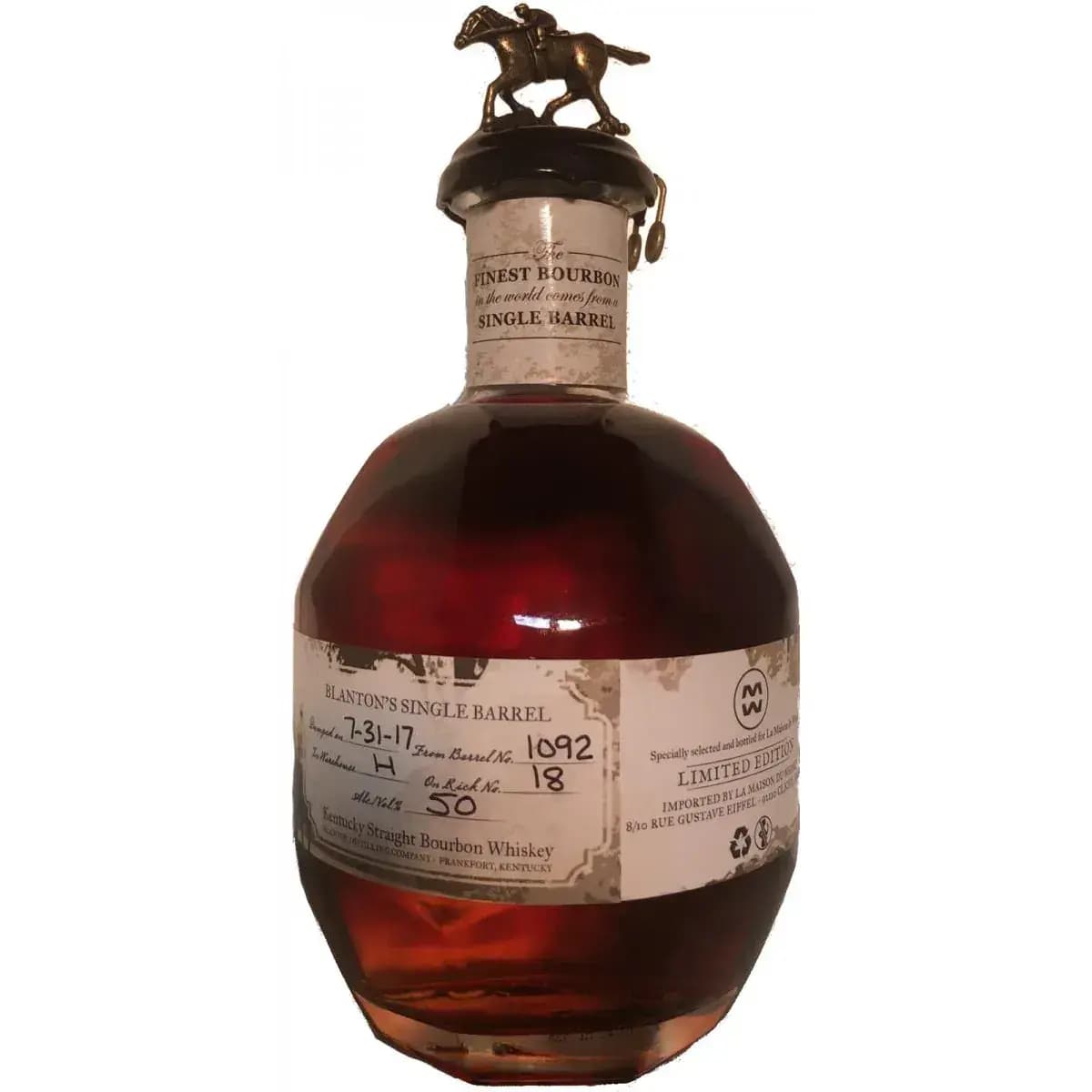 Blantons Single Barrel Nr.1