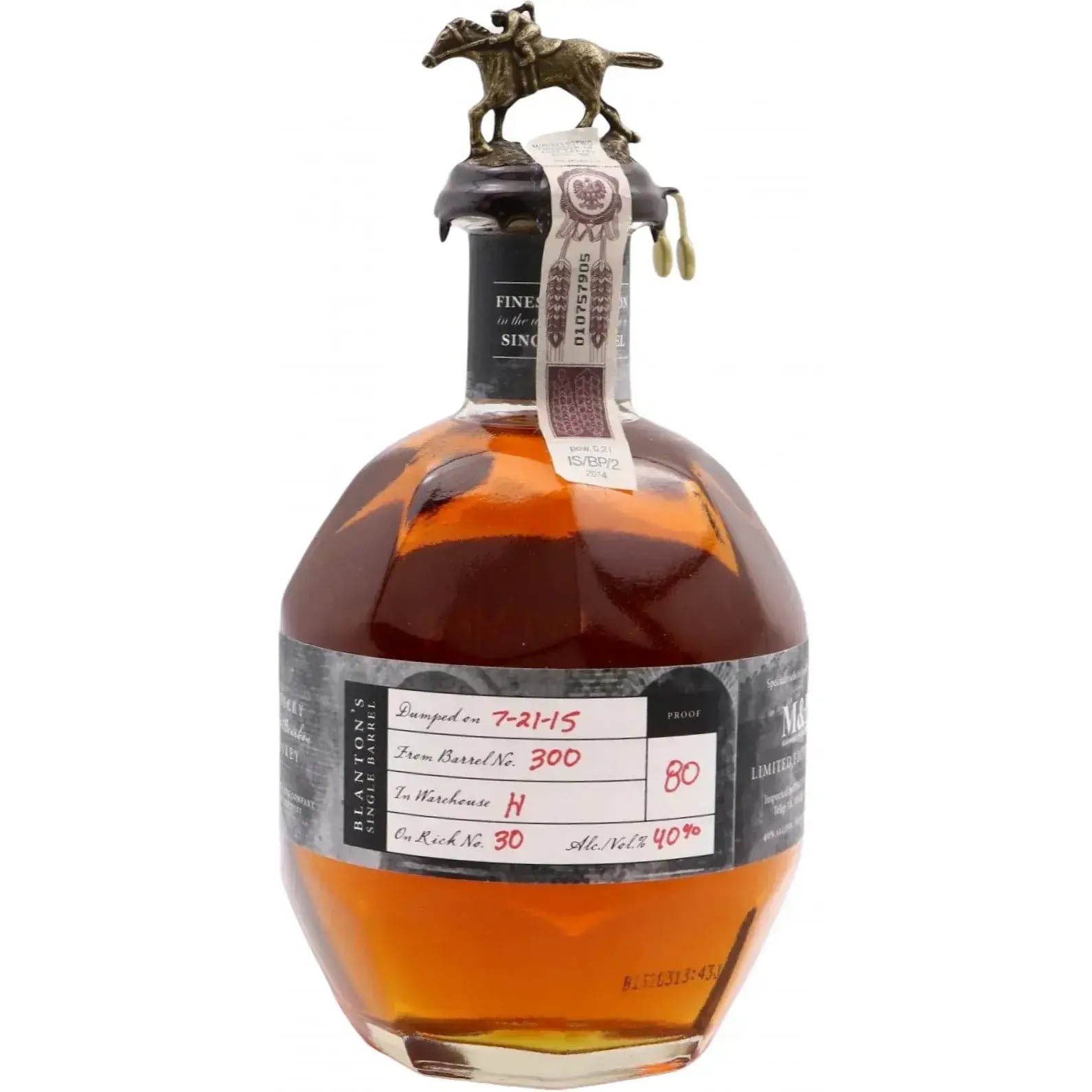 Blantons Single Barrel Nr.300