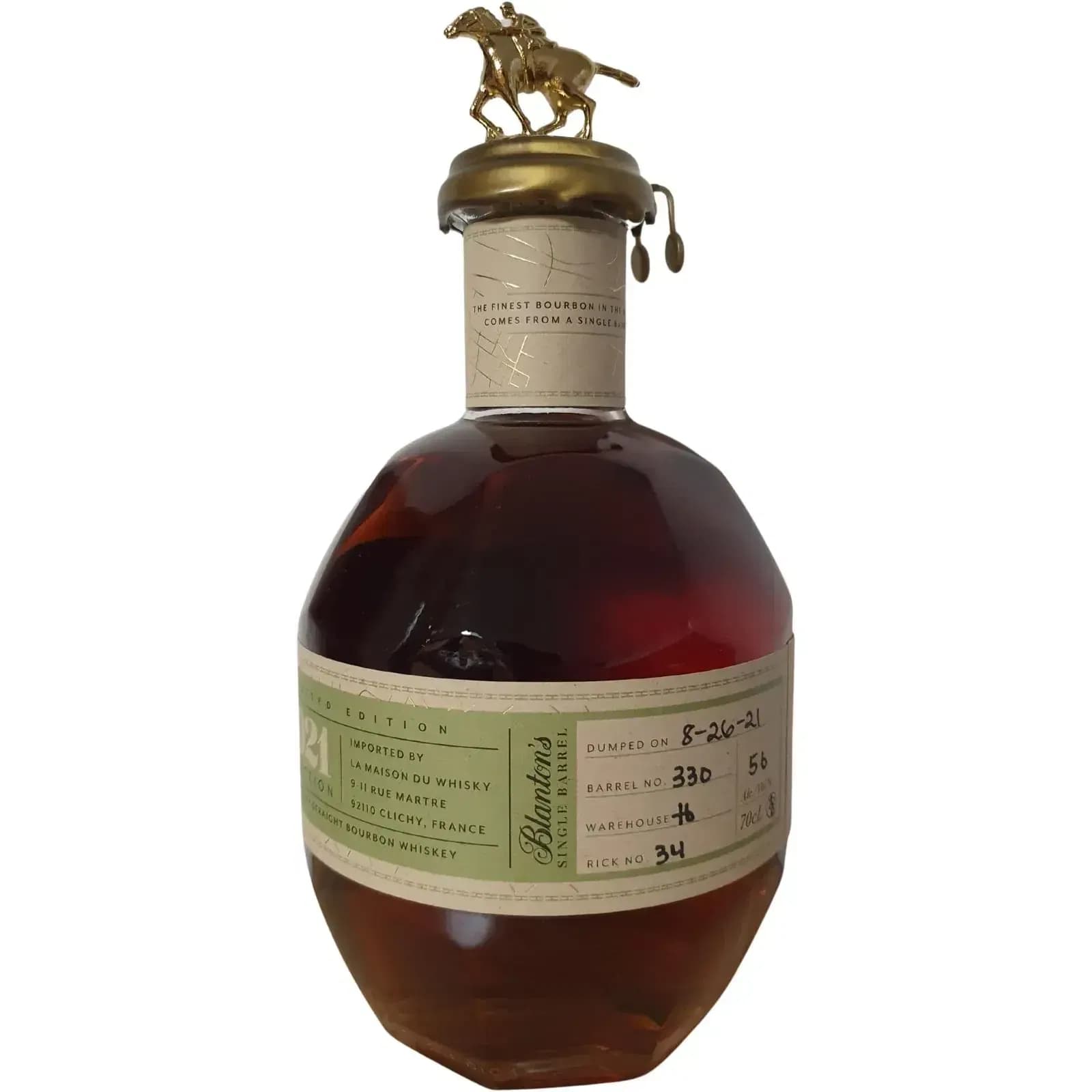 Blantons Single Barrel Nr.330