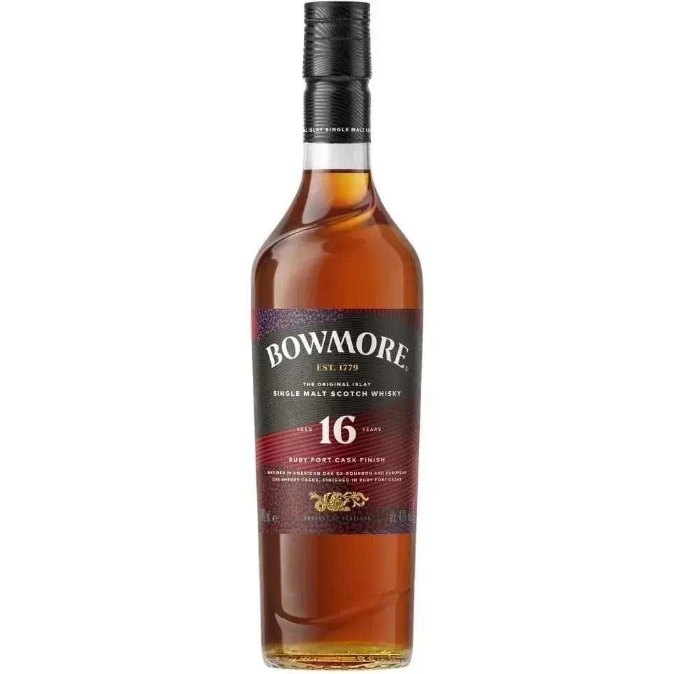 Bowmore 16 Years Old Ruby Port Cask Finish Travel Exclusive