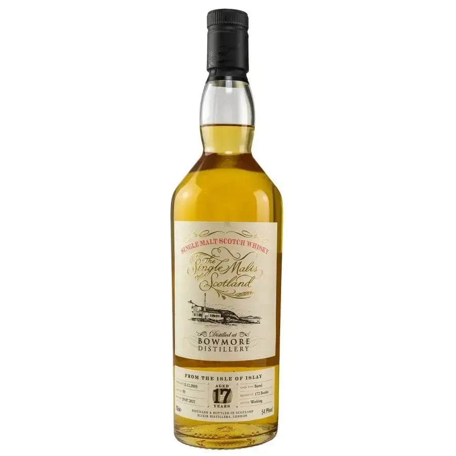 Bowmore 17 Years Old 2003 The Single Malts of Scotland Elixir Distillers 93