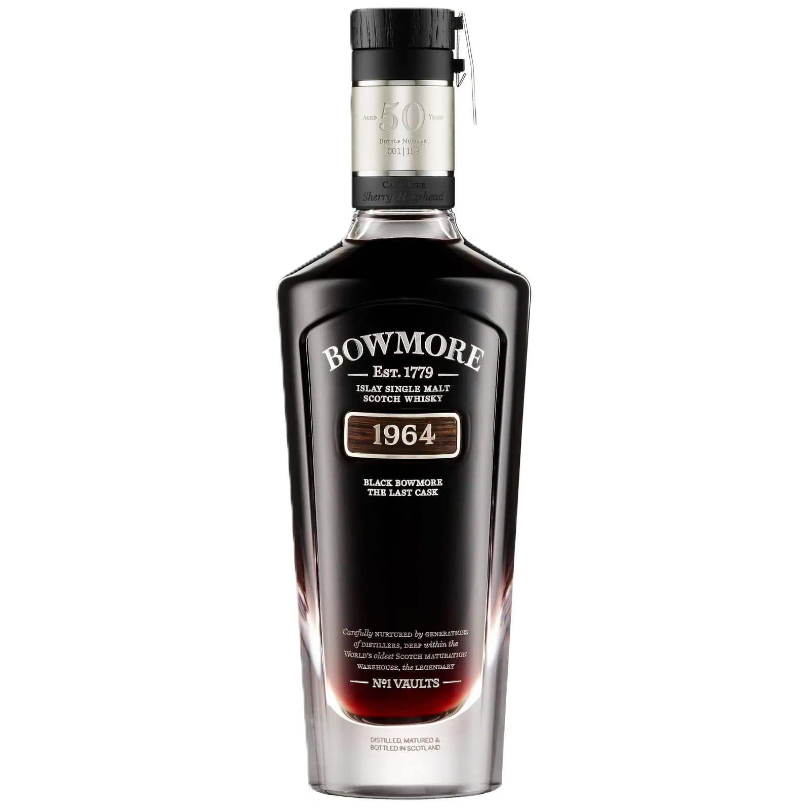 Bowmore 50 Years Old 1964 Black Bowmore The Last Cask Nr.3708 + 3714