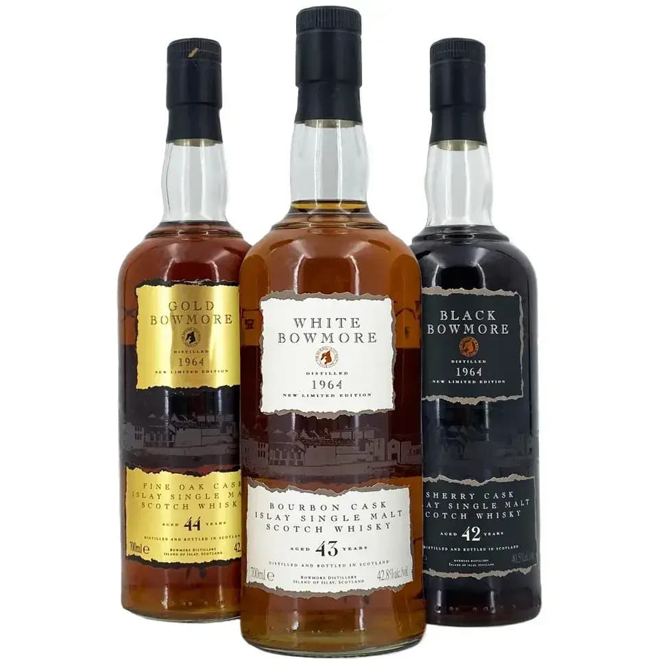 Bowmore 1964 Trilogy - Black, White & Gold