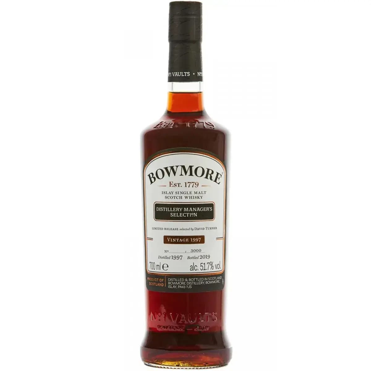 Bowmore 1997 Distillery Manager'S Selection Cask Nr.653 - 658, 660 - 665