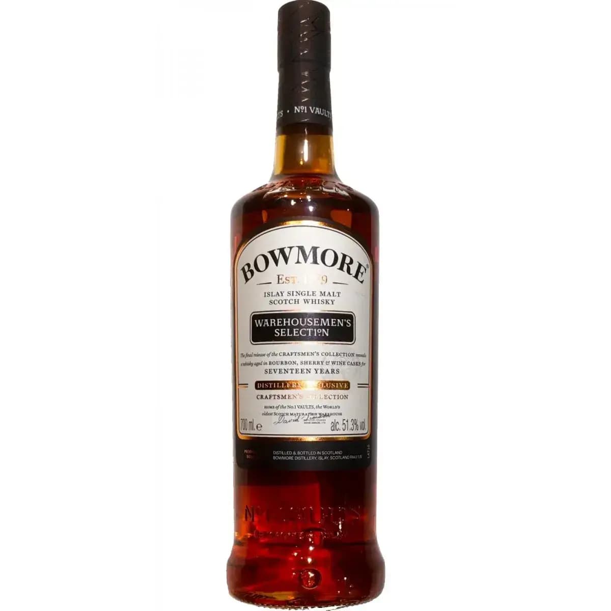 Bowmore 1999 Craftsmens Collection Warehousemen'S Selection