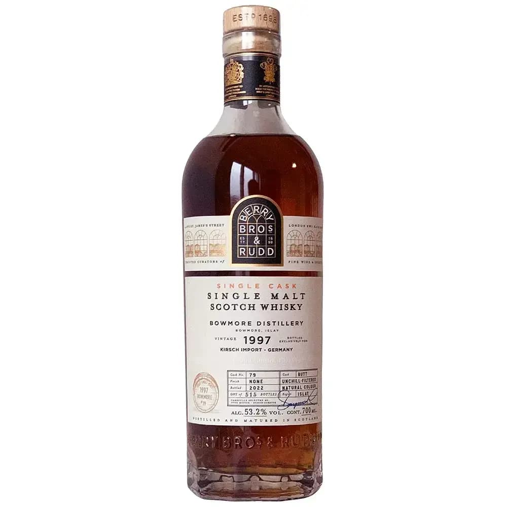 Bowmore 25 Years Old 1997 Single Cask Berry Bros & Rudd 79
