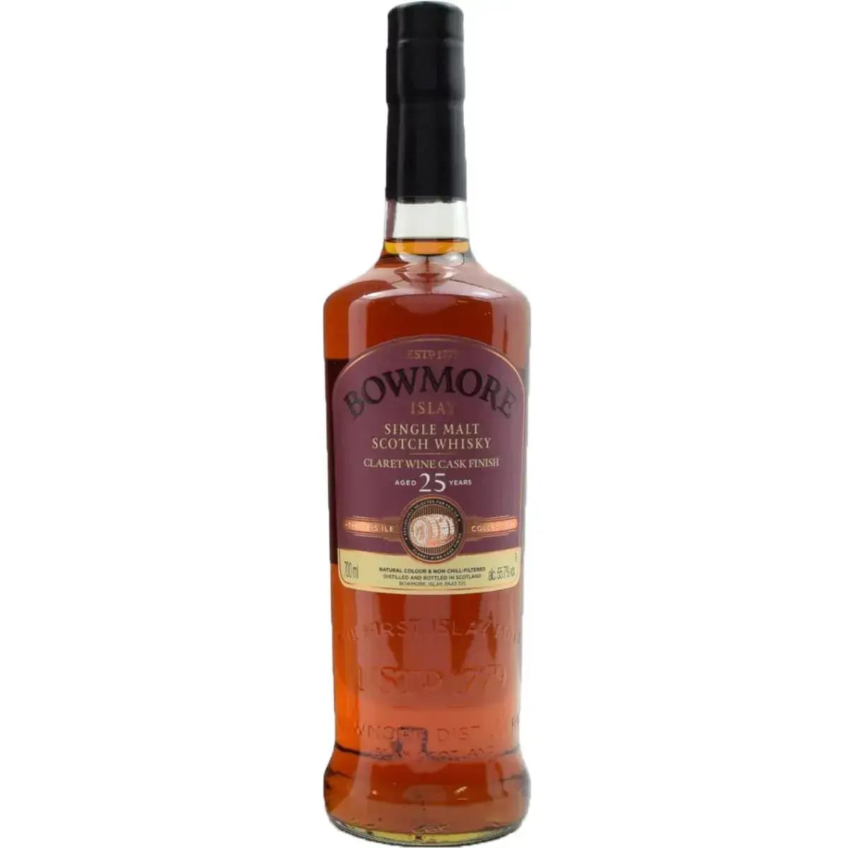 Bowmore 25 Years Old Feis Ile Collection Claret Wine Cask